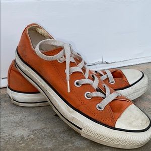 Orange converse